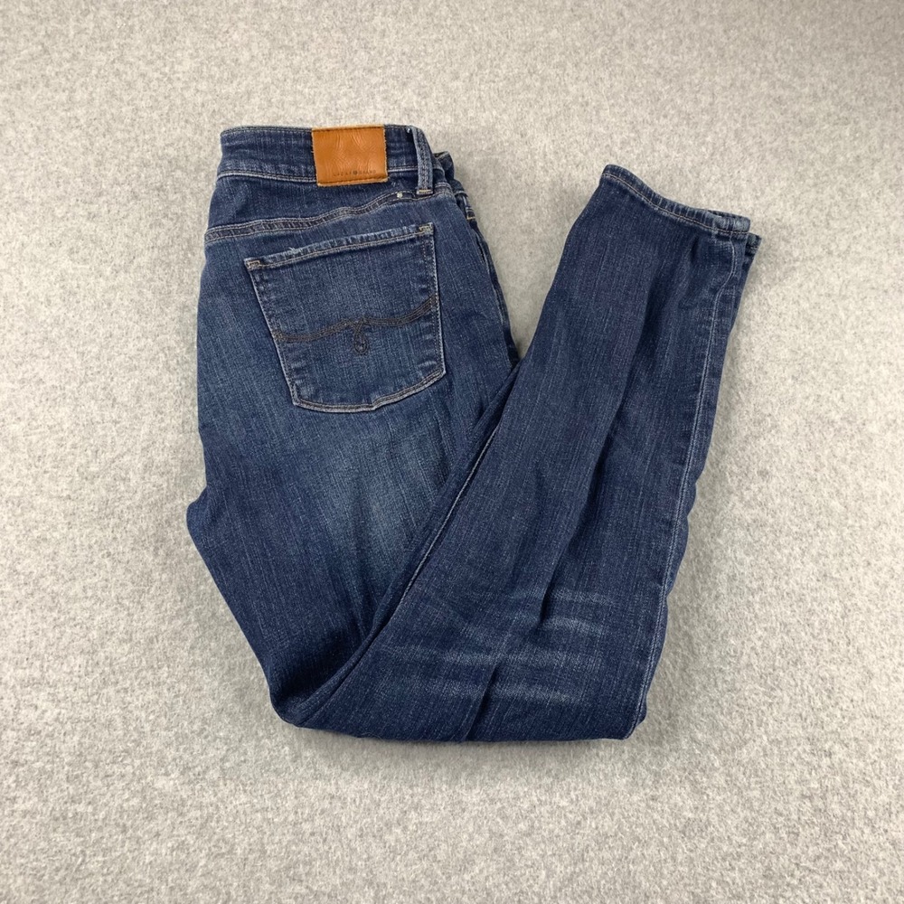 Lucky Brand Lolita Skinny Jeans Womens 8/29 Blue Medium Wash Stretch Denim